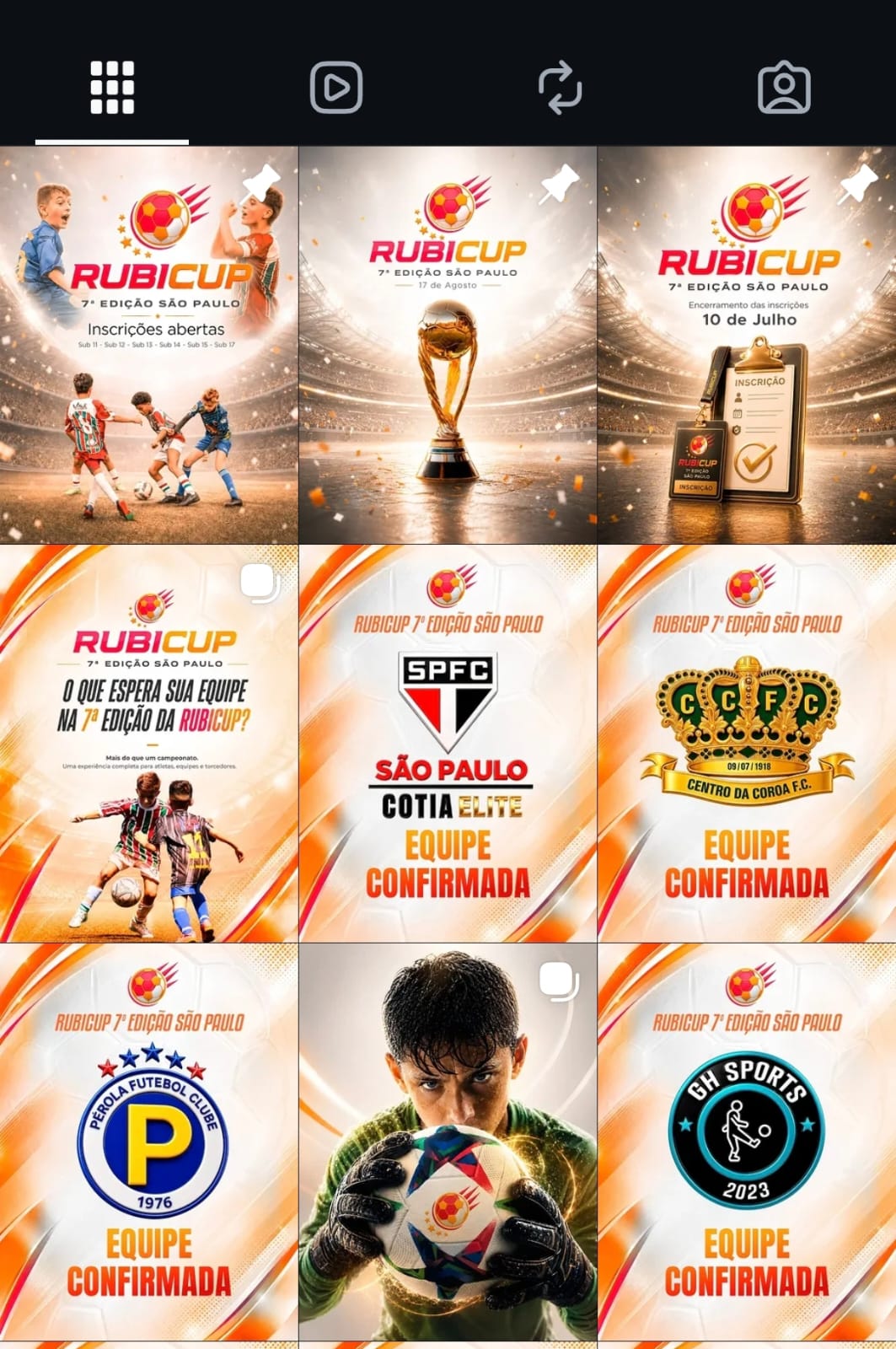 Projeto de publicidade Rubi Cup
